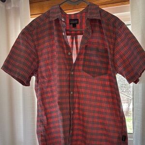Men's coral blue Plaid Shirt Patagonia